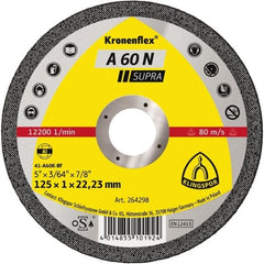 Klingspor -  A 60 N Supra  Kronenflex® cutting-off wheels for Aluminium