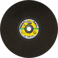 Klingspor - A 624 Sx Large Cutting-Off Wheels, 356 x 4 x 25.4 mm Flat (Pack of 10) | 340641