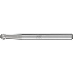 PFERD - Dia. 03 x 02mm Tungsten Carbide Burr Ball Kud Shank Dia. 3mm Z3P Universal Medium Cross Cut | 21211083