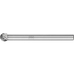 PFERD - Dia. 04 x 03mm Tungsten Carbide Burr Ball Kud Shank Dia. 3mm Z3P Universal Medium Cross Cut | 21212583