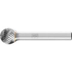 PFERD - Dia. 12 x 10mm Tungsten Carbide Burr Ncc Ball Kud Shank Dia. 6.35mm MX All Materials | 26007652