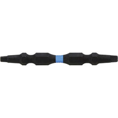 ICCONS® - BI-350 - Impact Double Ended BIt - 1/4H x 65mm Sq2 x Sq2 - Pack Of 10 | BTIDE065SQ2