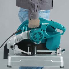 Makita - 355mm (14") Abrasive Cut-Off Saw 2200W Tool-Less Wheel Change | LW1400