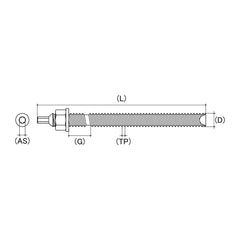 ICCONS® - Chisel Point Stud 24 x 300 mm GAL | CPS24300G