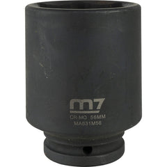 ITM - M7 Impact Deep Socket - 3/4" Dr 6 Point - 56mm | M7-MA631M56