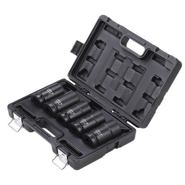 ITM - M7 IMPACT BUDD WHEEL SOCKET SET, 1" DRIVE, 5 PCE, 33, 35, 38, 41MM & 1-1/2" | M7-MA8050