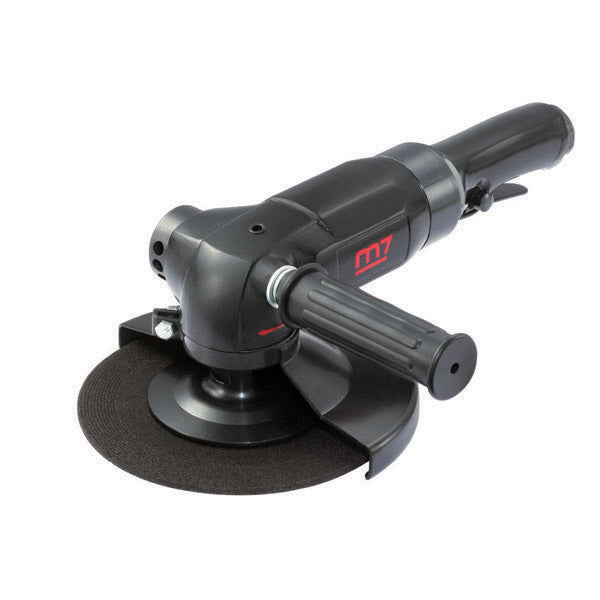 ITM - M7 ANGLE GRINDER 5/8" SPINDLE, HEAVY DUTY, SAFETY LEVER THROTTLE WITH SIDE HANDLE, 180MM | M7-QB177