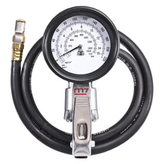 ITM - M7 TRUCK TYRE INFLATOR, 100MM ROUND GAUGE, MAX 220PSI, 100CM HOSE | M7-SB423