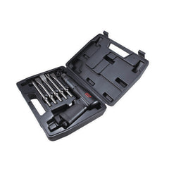 ITM - M7 AIR HAMMER KIT, WITH 5 PCS ROUND SHANK CHISEL SET, 3200 BPM, 175MM LONG | M7-SC0517C