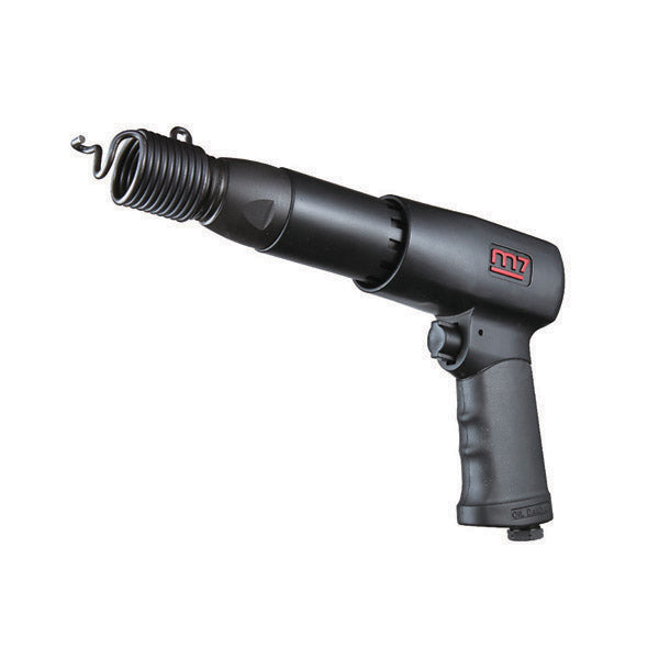 ITM - M7 AIR HAMMER, WITH 5 PCS ROUND SHANK CHISEL SET, 2200 BPM, 225MM LONG | M7-SC212C
