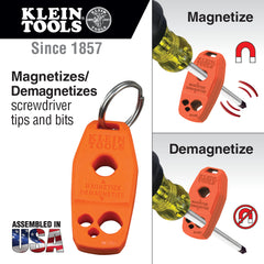 Klein Tools - MAGNETIZER / DE-MAGNETIZER | A-MAG2