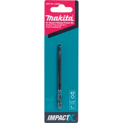 Makita - Screwdriving Accessory Impact-X Sq2 x 89mm Driver Bit - 1Pc | A-96855