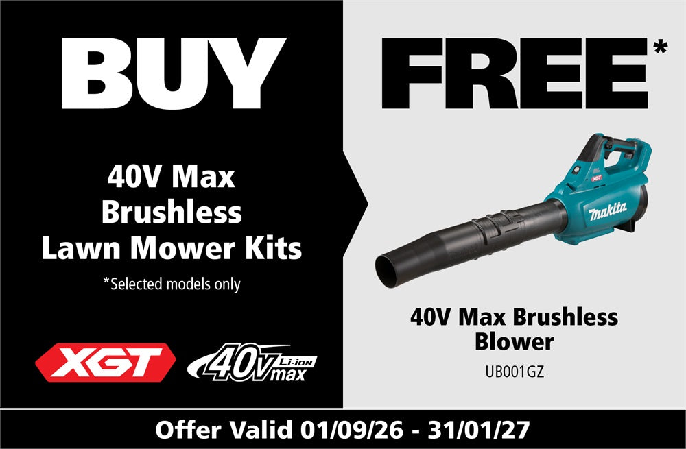 Makita Redemption Offer 202609A - 40V mower kits