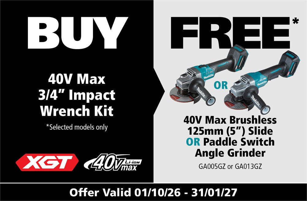 Makita Redemption Offer 202610A - 40V impact wrench