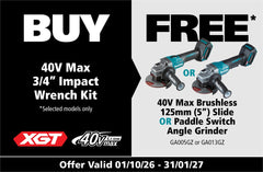 Makita Redemption Offer 202610A - 40V impact wrench