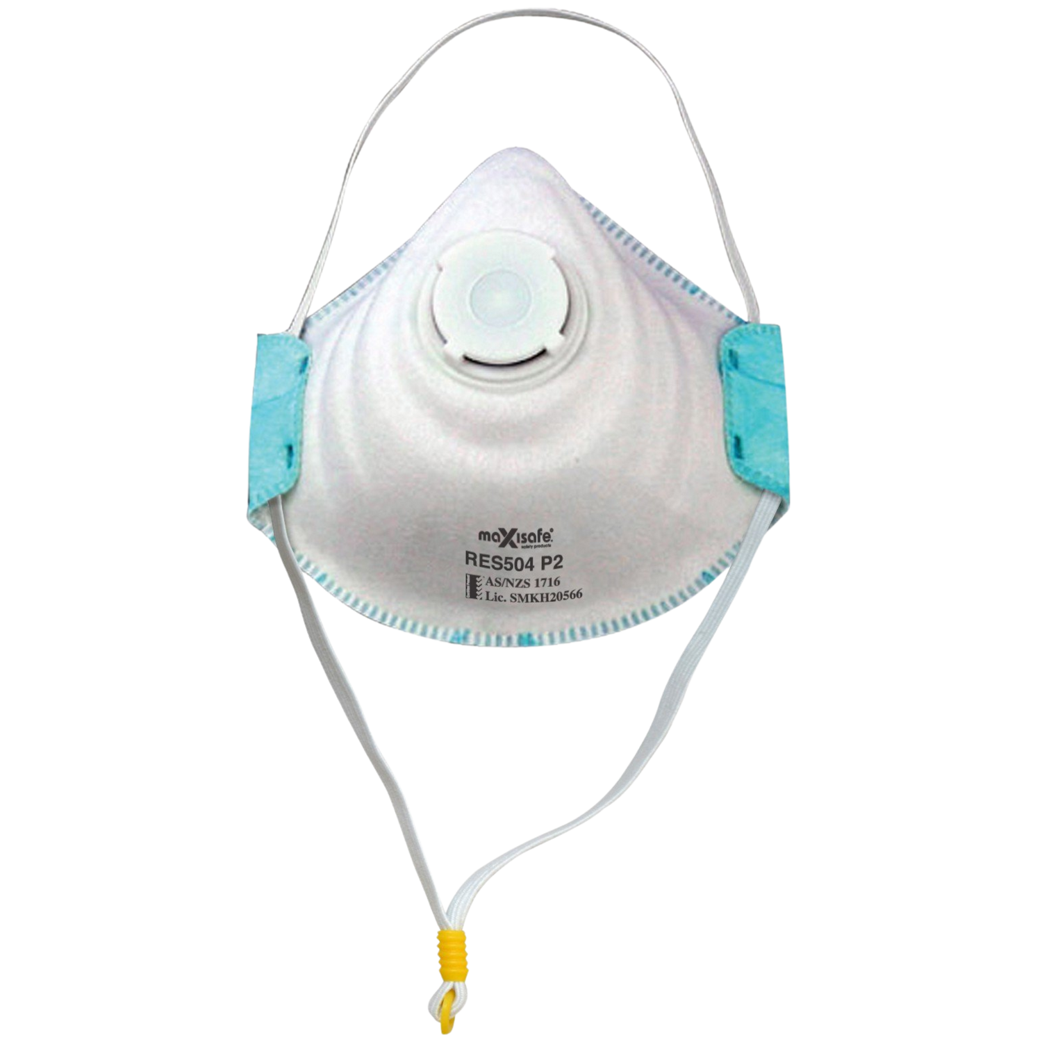 Maxisafe - P2 Moulded Respirator With Valve - Box of 10