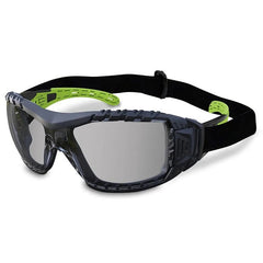 Maxisafe - Evolve Smoke Safety Glasses With Gasket & Headband - Pack Of 12 | EVO371-GH-12