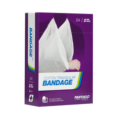 FastAid - B4 Triangular Bandage Cotton 2pk | B4