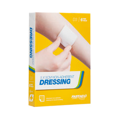FastAid - D3 Non-Adherent Dressing 5 x 5cm 6pk | D3
