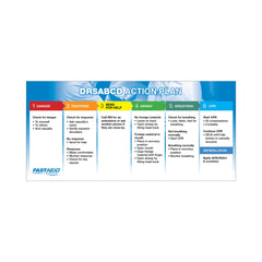 FastAid - DRSABCD Action Plan Guide 50pk | FFLL500
