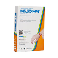 FastAid - A4 Wound Wipe Povidone Iodine Swab 10pk | A4