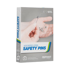 FastAid - E7 Assorted Safety Pins 12pk | E7