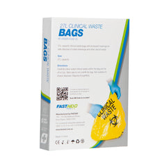FastAid - E5 Clinical Waste Bags 27L 5pk | E5