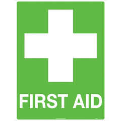 FastAid - First Aid Sign 600 x 400mm | SE001A-POLY