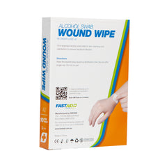 FastAid - A2 Wound Wipe Alcohol Swab 10pk | A2