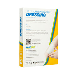 FastAid - D4 Non-Adherent Dressing 10 x 7.5cm 3pk | D4