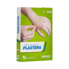 FastAid - P2 Adhesive Plasters Fabric 76 x 25mm 50pk | P2