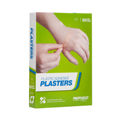 FastAid - P1 Adhesive Plasters Plastic 76 x 25mm 50pk | P1