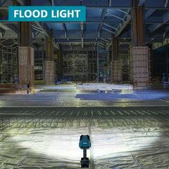 Makita - 40V Max LED Long Distance Flashlight - Tool Only | ML007G