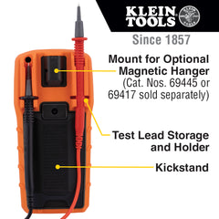 Klein Tools - 600V 10A Acdc Autorange Trms Temp Mmeter | A-MM420
