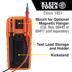 Klein Tools - 1000V 10A Acdc LOZ Trms Temp Cativ Meter | A-MM720