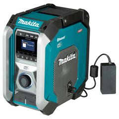 Makita - 40V Max Digital Bluetooth Jobsite Radio Also Compatible with 18V LXT & 12V Max CXT Batteries - Tool Only | MR007GZ