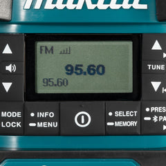 Makita - 40V Max Digital Bluetooth Lantern Radio - Tool Only | MR009GZ
