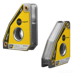 Precision Specialty Tools - Magnet Mini-mag 59 x 51 x 16mm Pull Force 10KG Pack of 2 | MS346AT