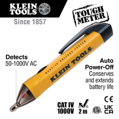 Klein Tools - NON-CONTACT VOLTAGE TESTER 50-1000V AC | A-NCVT-1P