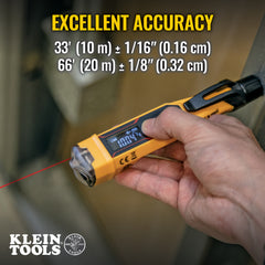 Klein Tools - Noncontact Tester 12-1000V W/Lasr Measur | A-NCVT-6