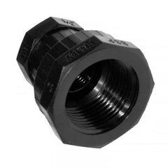 Hardie Hose - Blk Steel Reducing Socket 40mm (1-1/2") x 25mm (1") | WF-RS040025