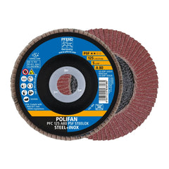 Pferd - Polifan Pfc 125 A80 Psf Steelox (Pack of 10) | 67748125-10