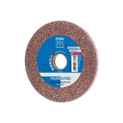 PFERD - Dia. 125X6mm Polinox Pressed Non-Woven Wheel Pner Centre Hole Dia. 22.23mm Hard A Coarse For Finishing | 44691053