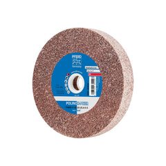 PFERD - Dia. 150 x 25mm Polinox Pressed Non-Woven Wheel Pner Centre Hole Dia. 25.4mm Hard a Coarse for Finishing | 44691061