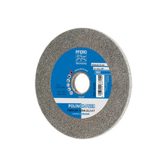 PFERD - Dia. 125 x 6mm Polinox Pressed Non-Woven Wheel Pner Centre Hole Dia. 22.23mm Medium-Hard a Fine for Finishing | 44691252