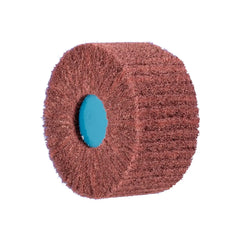 PFERD - Dia. 100 x 50mm Polinox Non-Woven Unmounted Grinding Wheel Pnl Thread M14 A180 for Fine Grinding & Finishing | 44642002