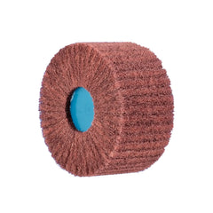 PFERD - Dia. 100 x 50mm Polinox Non-Woven Unmounted Grinding Wheel Pnl Thread M14 A280 for Fine Grinding & Finishing | 44642003