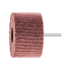 PFERD - Dia. 80 x 50mm Polinox Non-Woven Mounted Grinding Wheel Pnl Shank Dia. 6mm A280 for Fine Grinding & Finishing | 44658280
