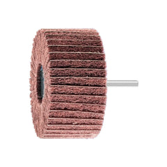 PFERD - Dia. 100 x 50mm Polinox Non-Woven Mounted Grinding Wheel Pnz Shank Dia. 6mm A180 for Fine Grinding & Finishing | 44690088