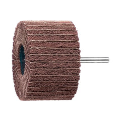 PFERD - Dia. 80 x 50mm Polinox Non-Woven Mounted Grinding Wheel Pnz Shank Dia. 6mm A180 for Fine Grinding & Finishing | 44658088